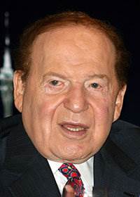 Sheldon Adelson, source: Wikipedia